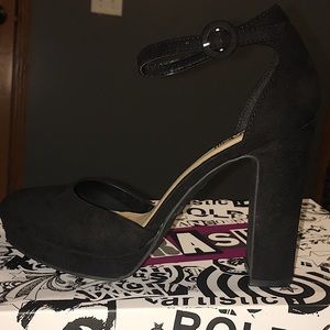 Brand new in box, never worn black closed toe heels with tags